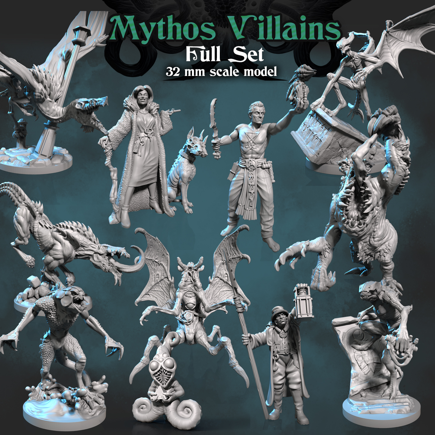 Mythos Villains - Full Set